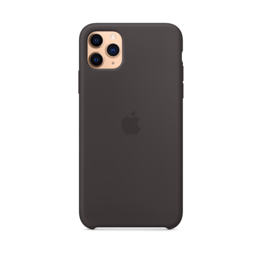 iPhone 11 Pro Max Silicone Case — Black