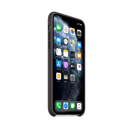 iPhone 11 Pro Max Silicone Case — Black