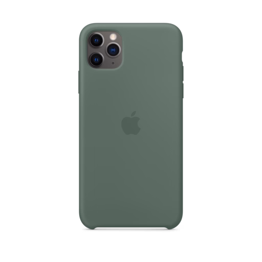 iPhone 11 Pro Max Silicone Case — Pine Green iPhone 11 Pro Max Silicone Case — Pine Green