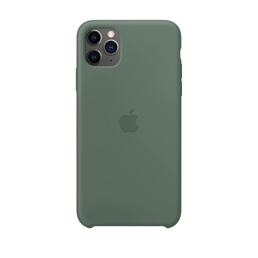 iPhone 11 Pro Max Silicone Case — Pine Green iPhone 11 Pro Max Silicone Case — Pine Green