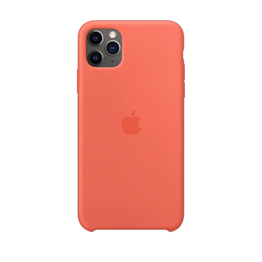 iPhone 11 Pro Max Silicone Case — Clementine (Orange) iPhone 11 Pro Max Silicone Case — Clementine (Orange)