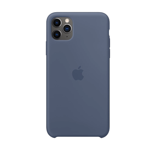 iPhone 11 Pro Max Silicone Case — Alaskan Blue iPhone 11 Pro Max Silicone Case — Alaskan Blue