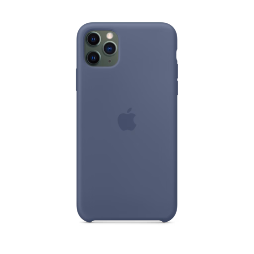 iPhone 11 Pro Max Silicone Case — Alaskan Blue