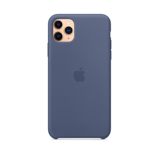 iPhone 11 Pro Max Silicone Case — Alaskan Blue