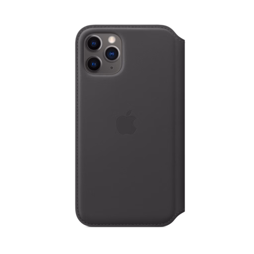 iPhone 11 Pro Leather Folio — Black iPhone 11 Pro Leather Folio — Black