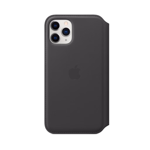 iPhone 11 Pro Leather Folio — Black
