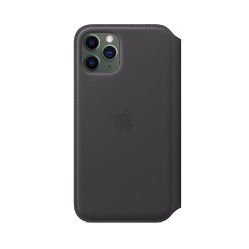iPhone 11 Pro Leather Folio — Black