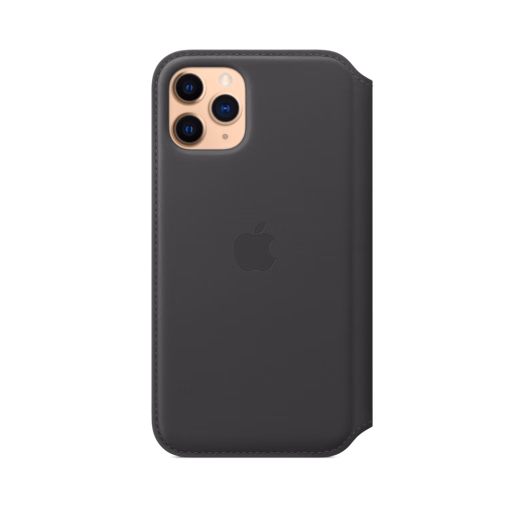 iPhone 11 Pro Leather Folio — Black
