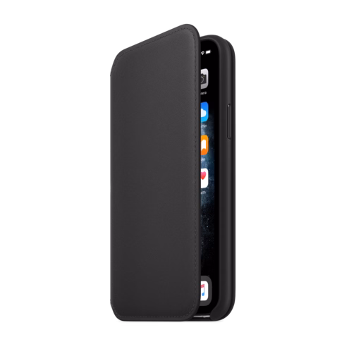 iPhone 11 Pro Leather Folio — Black