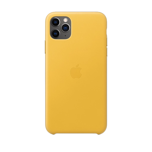 iPhone 11 Pro Max Leather Case — Meyer Lemon iPhone 11 Pro Max Leather Case — Meyer Lemon