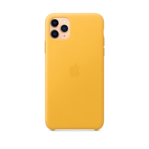 iPhone 11 Pro Max Leather Case — Meyer Lemon