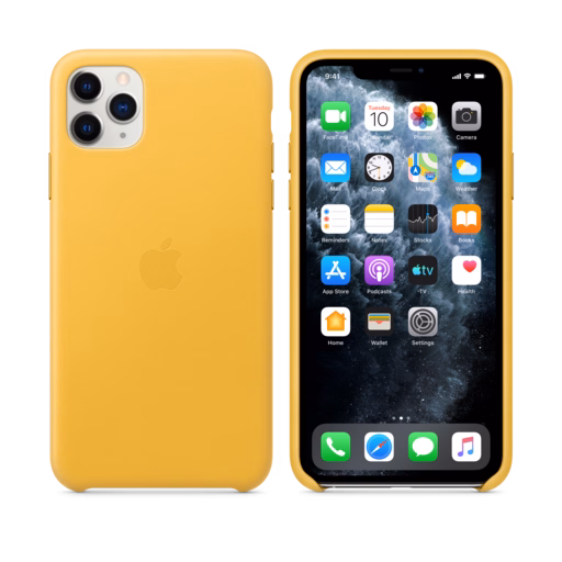 iPhone 11 Pro Max Leather Case — Meyer Lemon