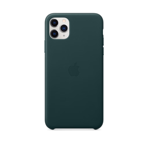 iPhone 11 Pro Max Leather Case — Forest Green