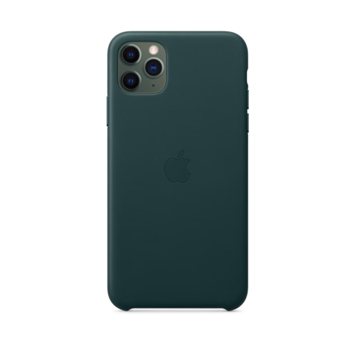 iPhone 11 Pro Max Leather Case — Forest Green