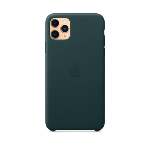 iPhone 11 Pro Max Leather Case — Forest Green