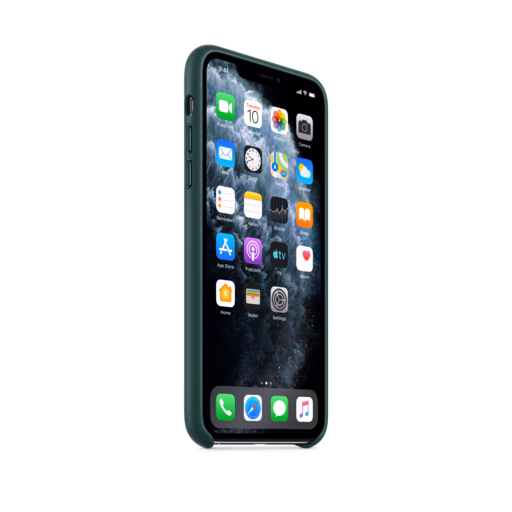 iPhone 11 Pro Max Leather Case — Forest Green