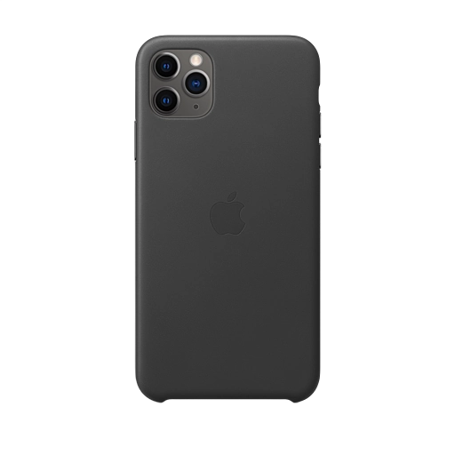 iPhone 11 Pro Max Leather Case — Black iPhone 11 Pro Max Leather Case — Black