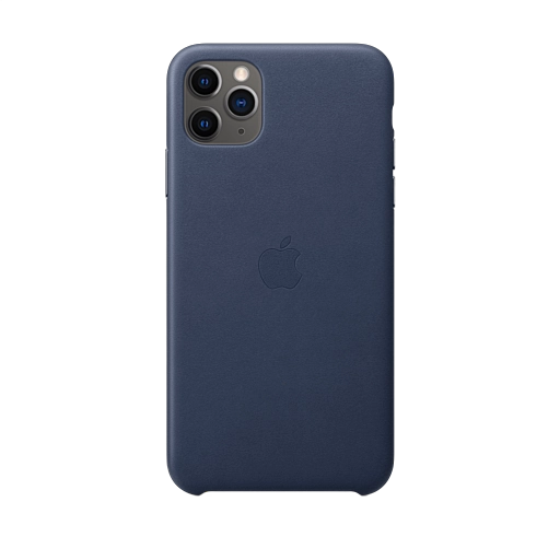 iPhone 11 Pro Max Leather Case — Midnight Blue iPhone 11 Pro Max Leather Case — Midnight Blue