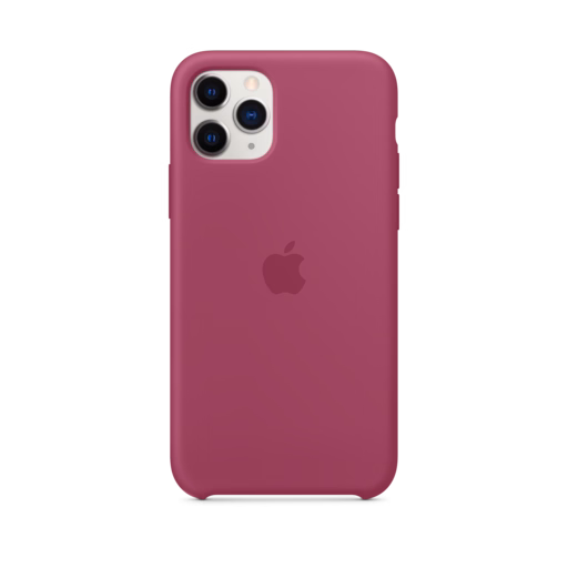 iPhone 11 Pro Silicone Case — Pomegranate