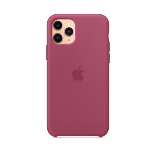 iPhone 11 Pro Silicone Case — Pomegranate