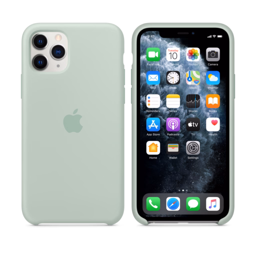 iPhone 11 Pro Silicone Case — Beryl