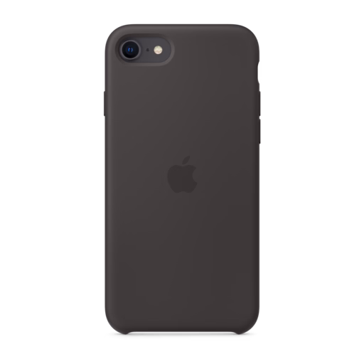 iPhone SE Silicone Case — Black