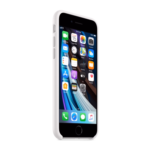 iPhone SE Silicone Case — White