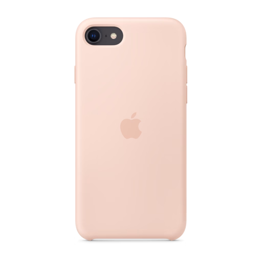 iPhone SE Silicone Case — Pink Sand
