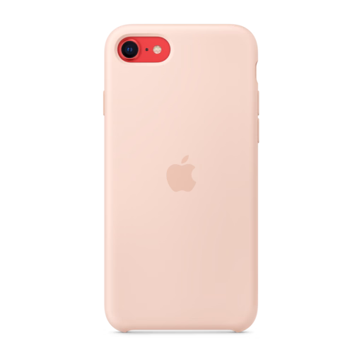 iPhone SE Silicone Case — Pink Sand