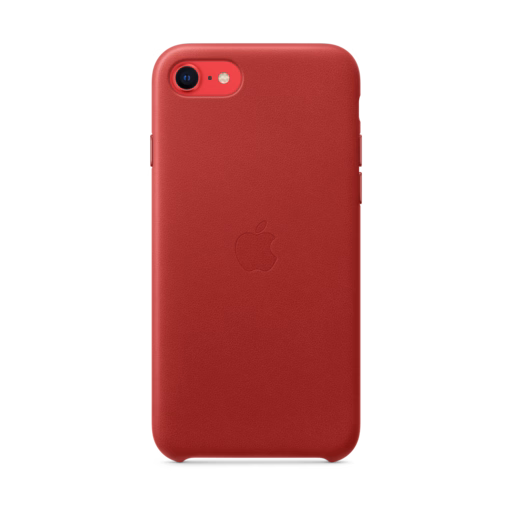 iPhone SE Leather Case — (PRODUCT)RED