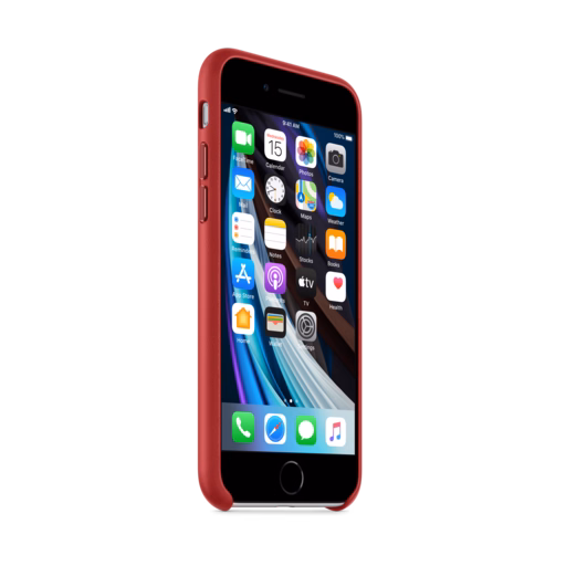 iPhone SE Leather Case — (PRODUCT)RED