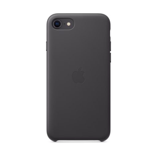 iPhone SE Leather Case — Black