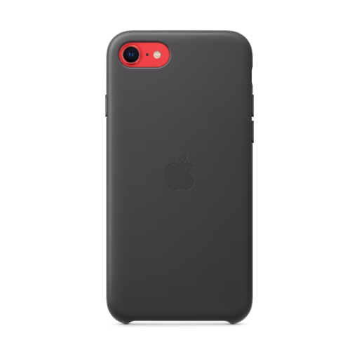 iPhone SE Leather Case — Black