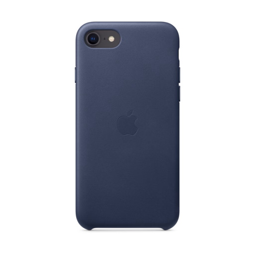 iPhone SE Leather Case — Midnight Blue