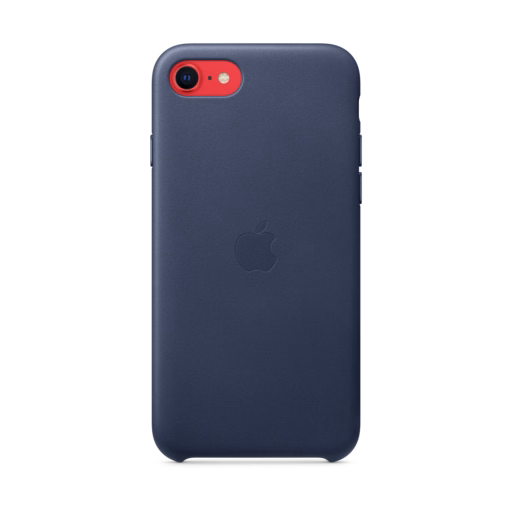 iPhone SE Leather Case — Midnight Blue