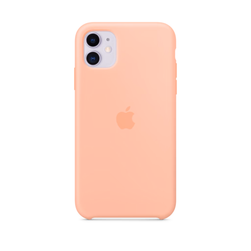 iPhone 11 Silicone Case — Grapefruit