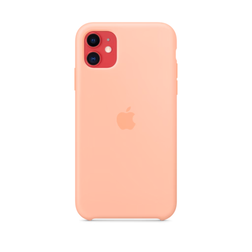 iPhone 11 Silicone Case — Grapefruit