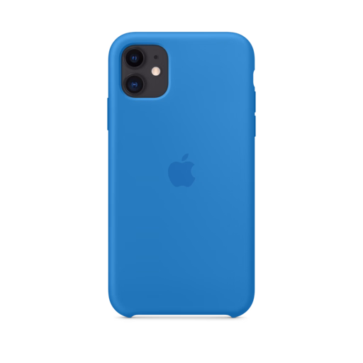 iPhone 11 Silicone Case — Surf Blue
