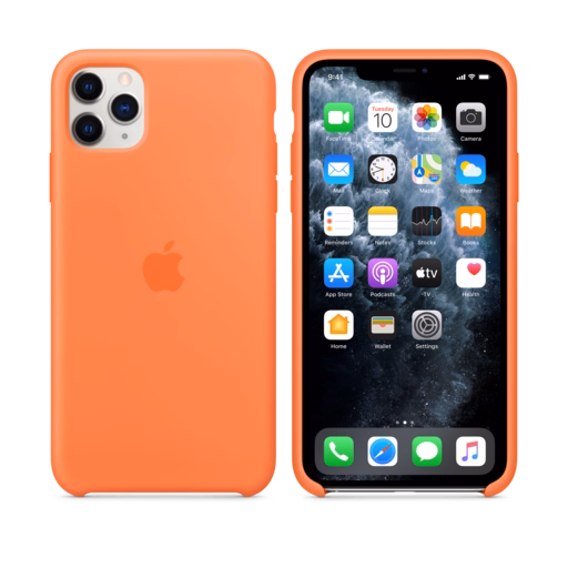 iPhone 11 Pro Max Silicone Case — Vitamin C