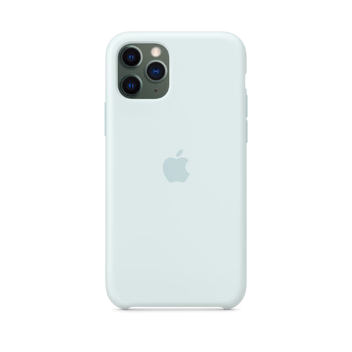 iPhone 11 Pro Silicone Case — Seafoam