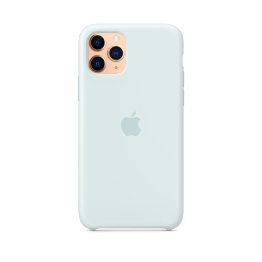iPhone 11 Pro Silicone Case — Seafoam