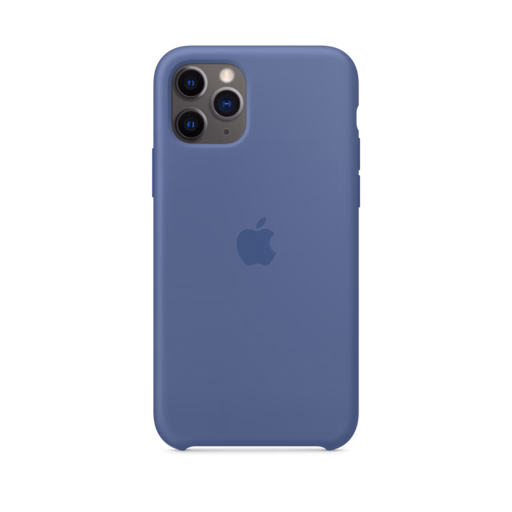 iPhone 11 Pro Silicone Case — Linen Blue iPhone 11 Pro Silicone Case — Linen Blue
