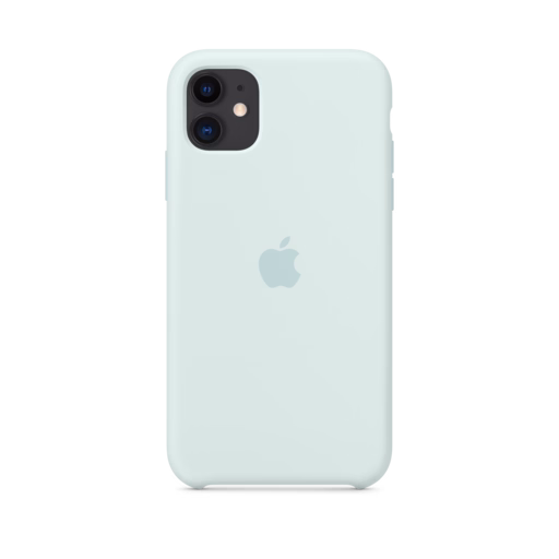 iPhone 11 Silicone Case — Seafoam