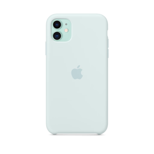 iPhone 11 Silicone Case — Seafoam