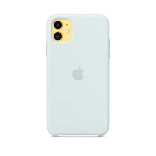 iPhone 11 Silicone Case — Seafoam