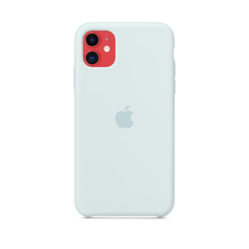 iPhone 11 Silicone Case — Seafoam