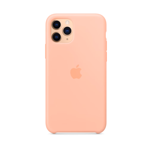 iPhone 11 Pro Silicone Case — Grapefruit