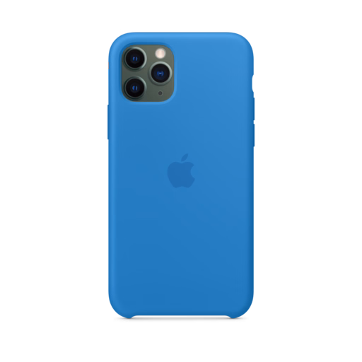 iPhone 11 Pro Silicone Case — Surf Blue