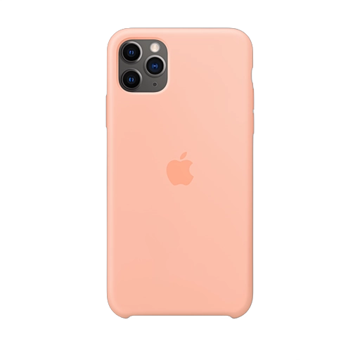 iPhone 11 Pro Max Silicone Case — Grapefruit iPhone 11 Pro Max Silicone Case — Grapefruit
