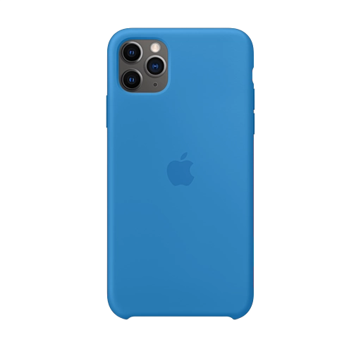 iPhone 11 Pro Max Silicone Case — Surf Blue iPhone 11 Pro Max Silicone Case — Surf Blue